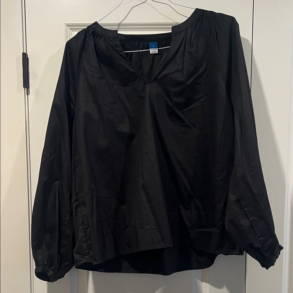 Elegant Black Women's Top